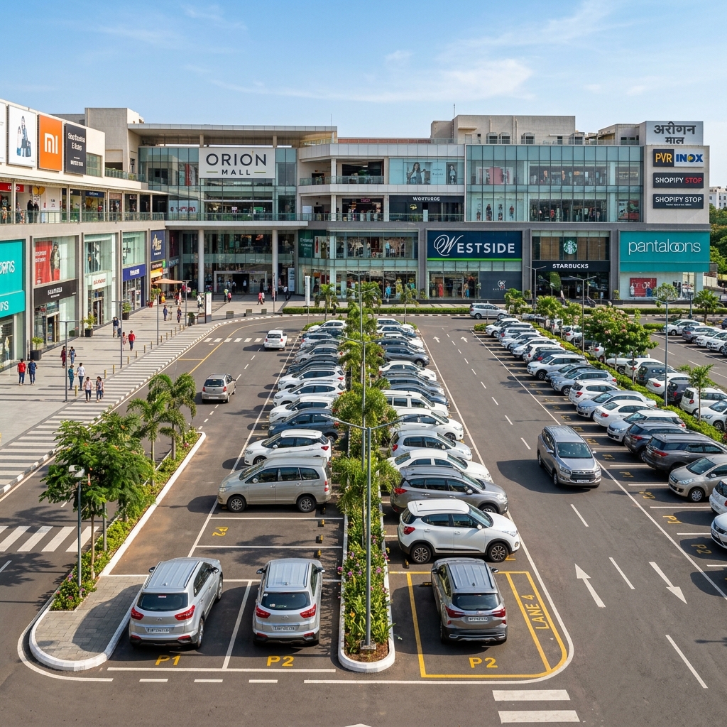 Hubs & Malls Parking Solutions